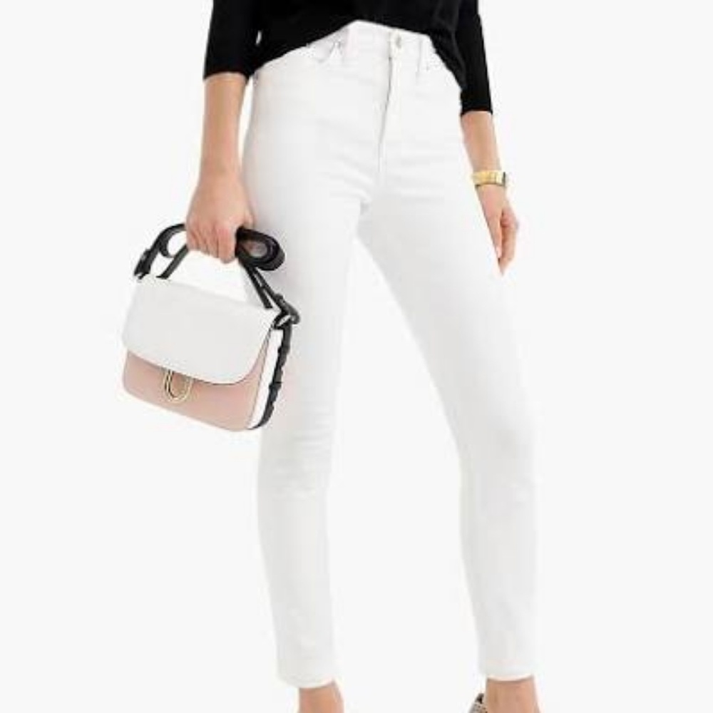 JCrew White Jeans , wore and washed once.